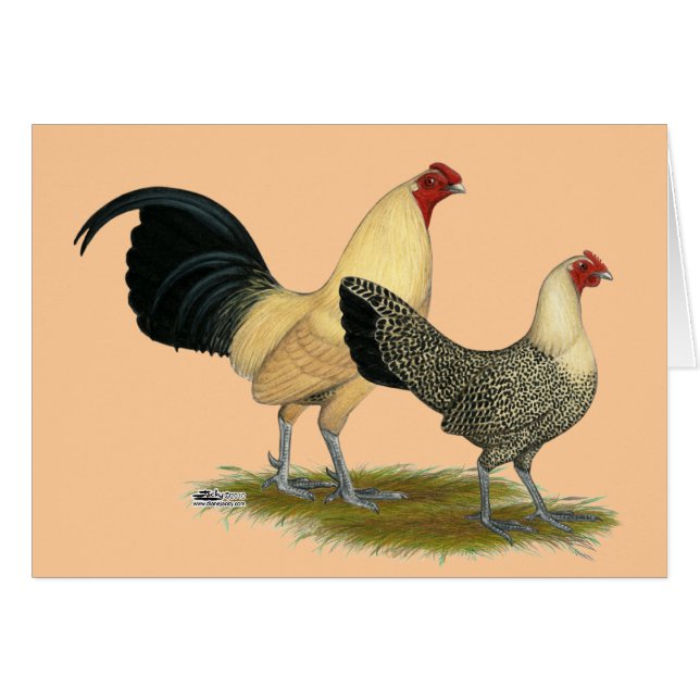 Cartão Antigos Copos de Creme Inglês (Frente horizontal)