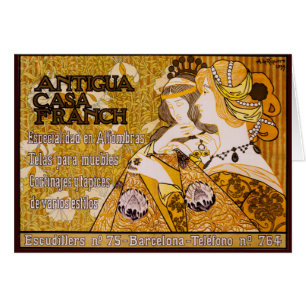 Cartão Antígua Casa Franch