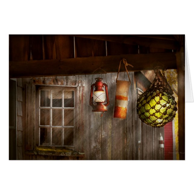 Cartão Antiguidade - pendurando ao redor (Frente Horizontal)