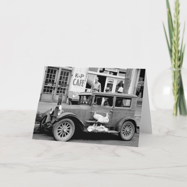 Cartão Antique Car, 1930s (Frente)