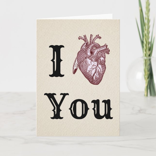 Cartão Antique Eu Corto Você (Frente)