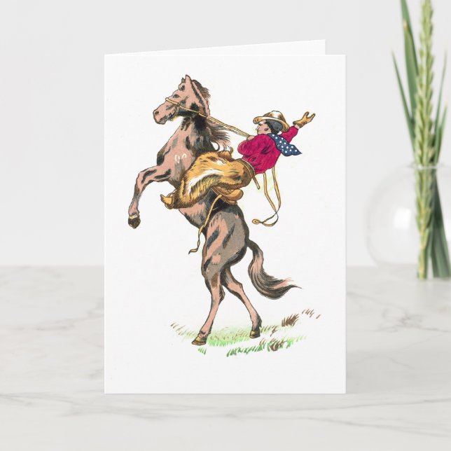 Cartão Antique Japanese Buckaroo 6 (Frente)