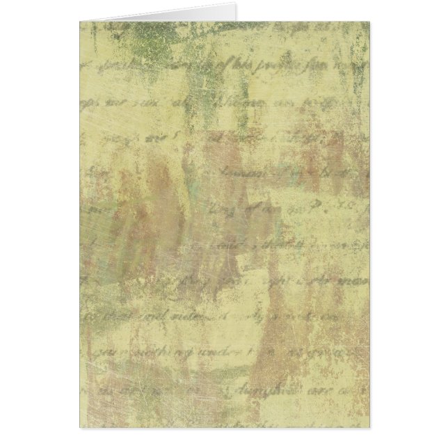 Cartão Antique Shabby (Frente)