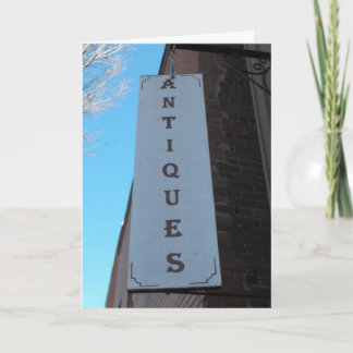 Cartão Antiques Feliz Aniversário