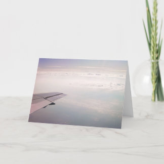 Cartão Antoine de Saint-Exupery Flying Quote Card