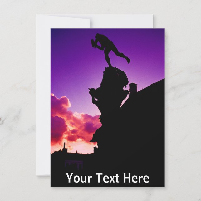 Cartão Antuérpia personalizável (Frente)