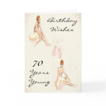 ANY AGE BALLET GREETING CARD