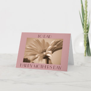 CARTÃO AO FELIZ DIA DE AS MÃES PAI