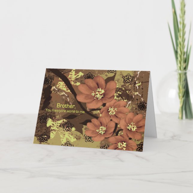 Cartão Ao Irmão (Adeus da Irmandade Terminal) (Frente)