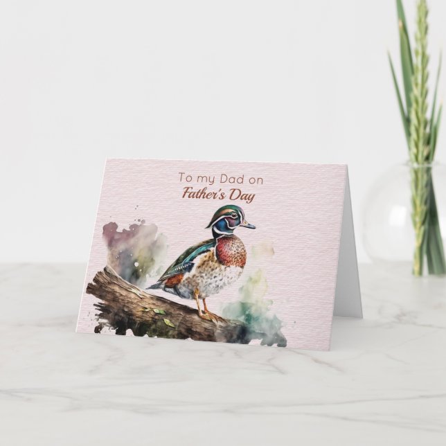 Cartão Ao Meu Pai No Dia de os pais (Frente)