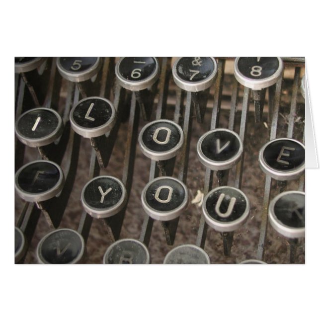 Cartão Ao Meu Velho Homem (Frente Horizontal)