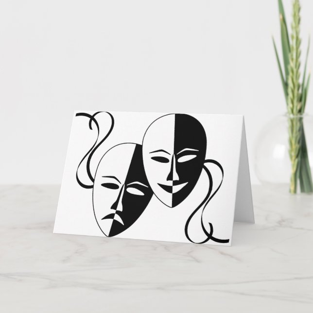 Cartão Ao Teatro! (Frente)