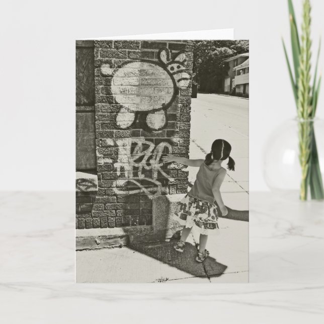 Cartão Ao virar da esquina (Frente)