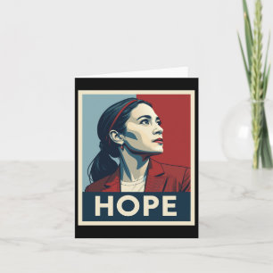 Cartão Aoc Alexandria Ocasio Cortez 2028 Para Presidente 