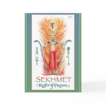 Cartão apaixonado de Sekhmet