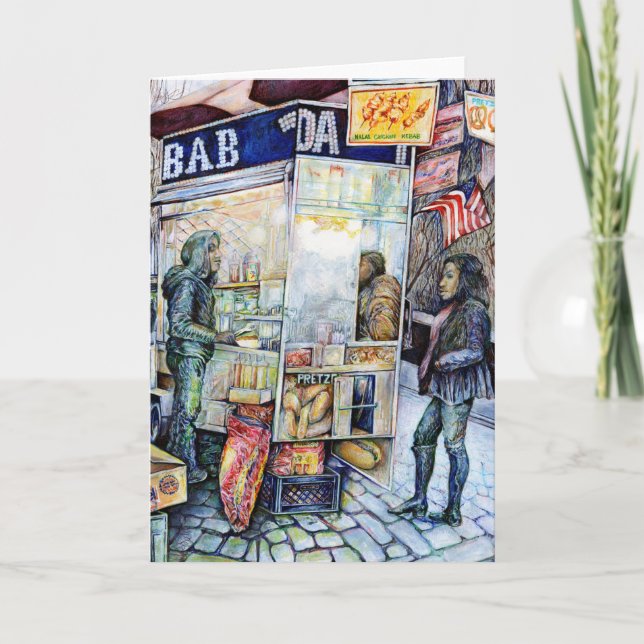 Cartão Apaixonado por Problemas, E Em Problemas Com O Amo (Frente)