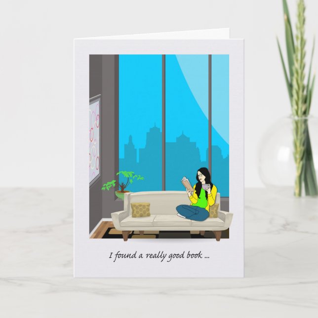 Cartão Apartamento novo, endereço novo, eu movi-me (Frente)