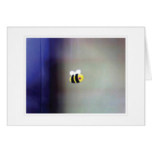 Cartão apenas abelha