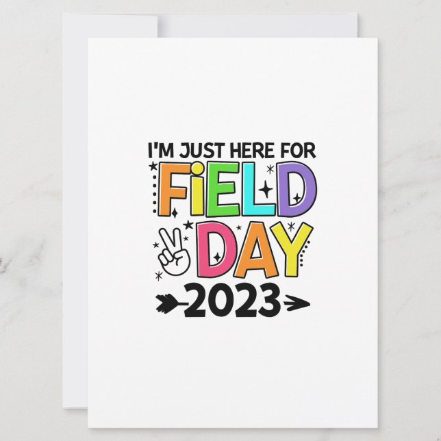 Cartão Apenas Aqui Para A Rua De Professores De Sinal De  (Frente)