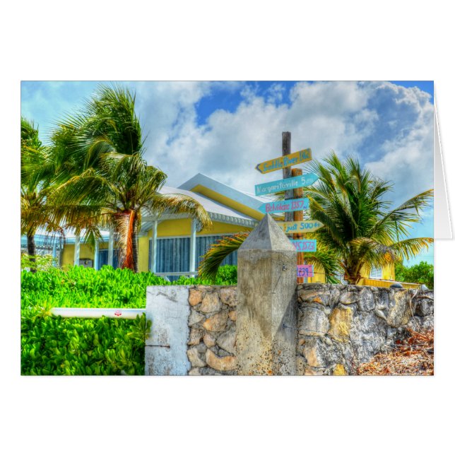 Cartão Apenas Beachy (Frente Horizontal)