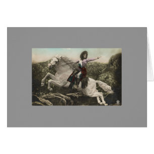 Cartão Apenas como Annie Oakley