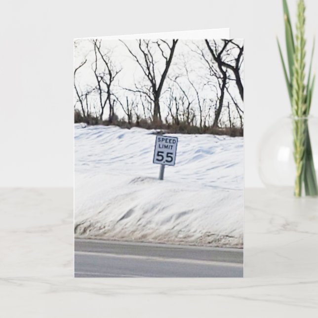 Cartão Apenas dizendo "Oi" de Wisconsin (Frente)