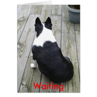 Cartão Apenas Esperando...