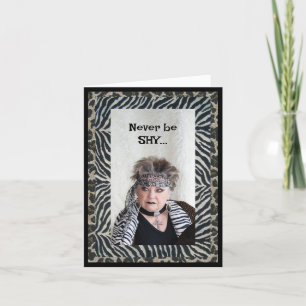 Cartão Apenas fique feliz