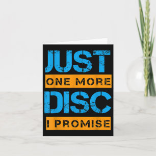 Cartão Apenas Mais Um Jogo De Golfe De Disco Discando Slo