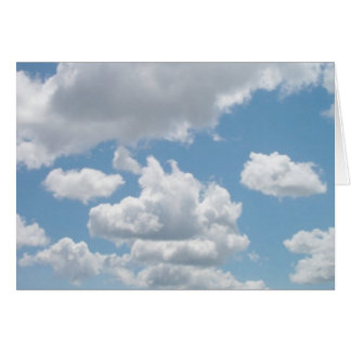 Cartão Apenas Nuvens #20