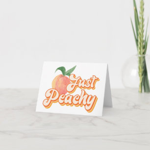 Cartão Apenas Peachy