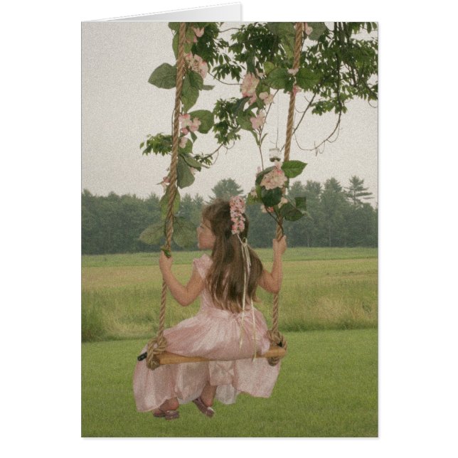 Cartão apenas um balanço (Frente)