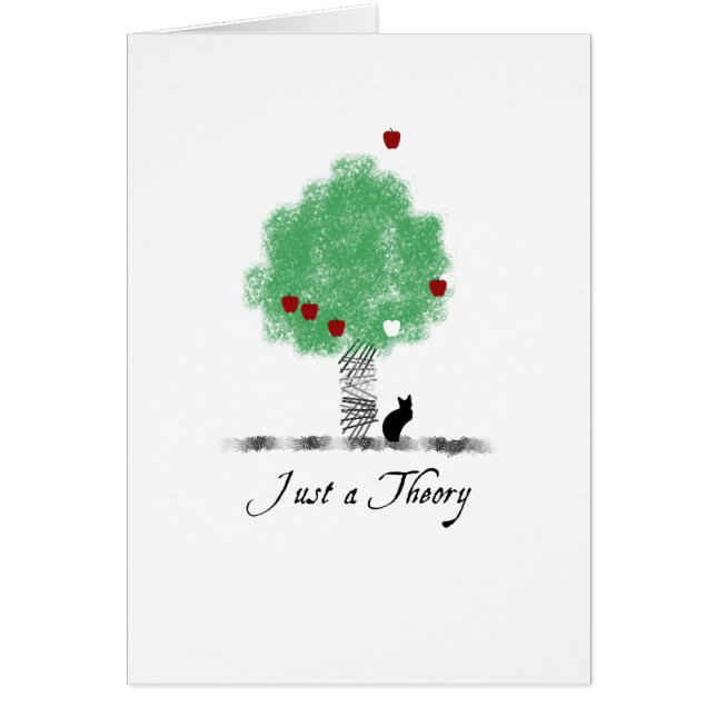 Cartão Apenas uma Teoria (Frente)