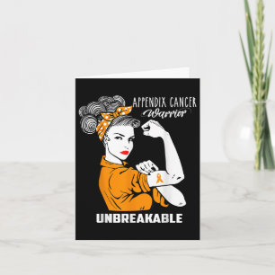 Cartão Apêndice Sensibilização do Cancer Camisa de Guerre