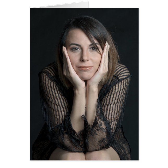 Cartão Aperfeiçoe em cada maneira, apenas não para mim (Frente)