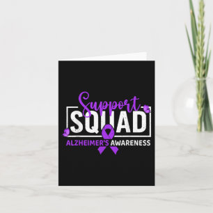 Cartão Apoiar a sensibilização do Squad Heimer para a fit