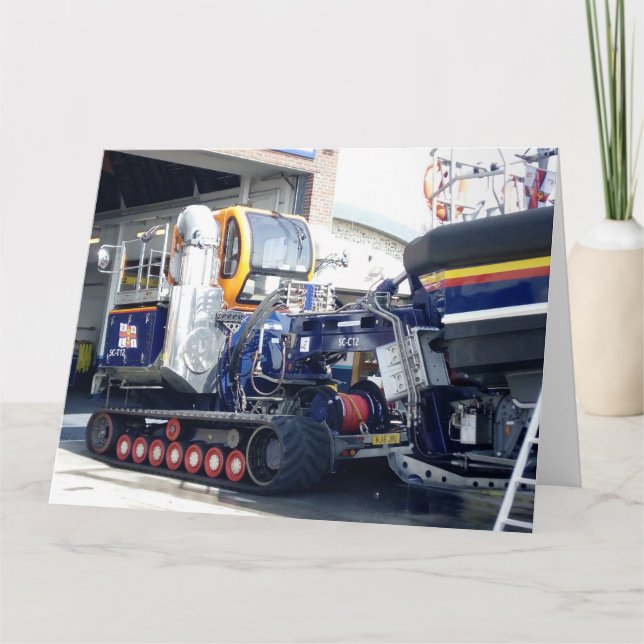 Cartão Apoie a RNLI (Frente)