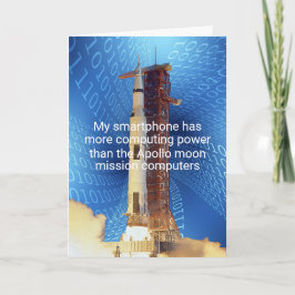 Cartão Apollo 11 Computing Power