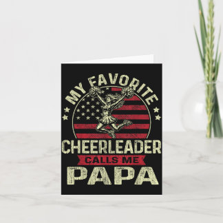 Cartão Aporrinhador Favorito Chama Papai Cheer Papai Pais