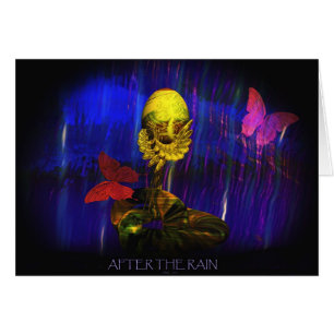 Cartão Após a chuva