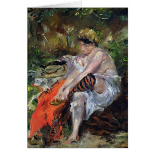 Cartão Após a natação, 1906