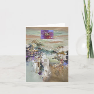 Cartão Após muitos horizontes Notecard