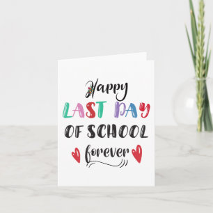 Cartão Aposentação No Último Dia Da Escola Para O Teac Ap