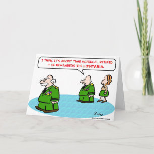 Cartão aposentado do exército, lembre-se da lusitânia