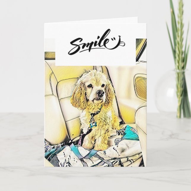 CARTÃO **APOSTO QUE VOCÊ ESTÁ FELIZ** HUMOR DE REFORMA (Frente)