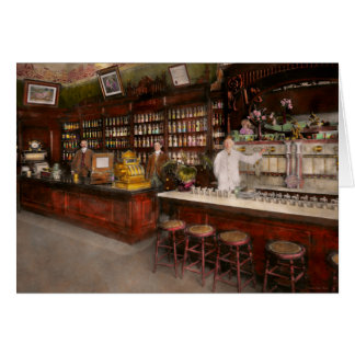 Cartão Apotário - Medicamentos para Cocke apothecary 1895