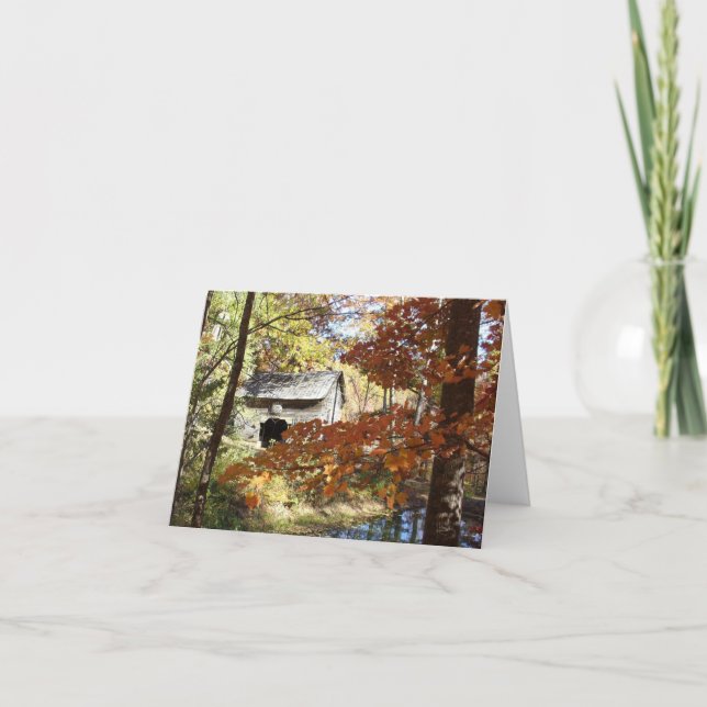 Cartão Appalachian Barn (Frente)