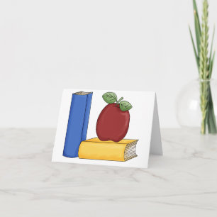 Cartão apple & books note cards