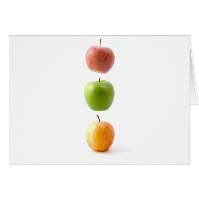 Cartão Apple cronometra (Frente Horizontal)