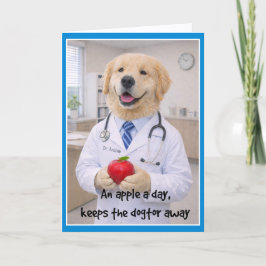 Cartão Apple + Cute Get Well Card  AB-2